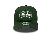 Cap New Era - Branded Oval Foam Patch 9FORTY A-Frame Trucker - Cilantro Green