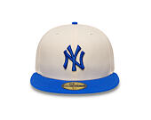 Cap New Era - MLB Essential 59FIFTY - NY Yankees - Cream / Blue
