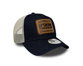 Cap New Era - Branded Patch Denim 9FORTY A-Frame Trucker - Royal