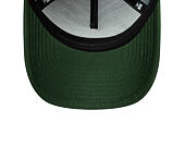 Kids Cap New Era - Branded Oval Patch 9FORTY A-Frame Trucker - Cilantro Green / Soft Grass