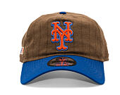 Cap New Era × Three Looms - Chestnut Pinstripe 9TWENTY A-Frame - NY Mets