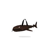 Bag Sprayground - Sharks In Paris Wtf Bubble Brown Check Shark Duffle