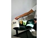 Womens Cap New Era - Branded Cafe Slogan 9TWENTY - Cream / Deep Auburn