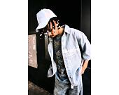 Shirt Ed Hardy - Mens Eagle And Stars Relaxed Denim Shirt - Bleach