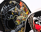 Cap Ed Hardy - Unisex Crawling Dragon 5 Panel Trucker Cap - Black