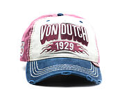 Cap Von Dutch - Baseball - Embroidery - Red / Navy