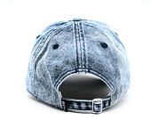 Womens Cap DAD CAP EN JEAN AVEC PATCH VD A FRANGES