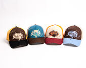 Cap Von Dutch - Baseball - Print & Embroidery - Light Blue / Brown