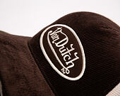 Cap Von Dutch - Baseball - Corduroy Patch Premium - Brown