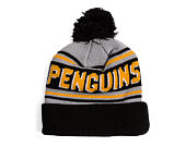 Beanie New Era - NHL Evergreen Wordmark Pom Medium Knit - Pittsburgh Penguins - Team Color