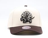 Cap Mitchell & Ness - NBA Brown And Cream Pro Snapback Hwc - Toronto Raptors - Cream