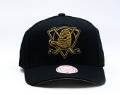 Cap Mitchell & Ness - NHL Black And Gold Pro Snapback Vntg - Anaheim Ducks - Black