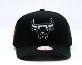Cap Mitchell & Ness - NBA 404 Club Neon Pro Snapback - Chicago Bulls - Black