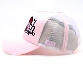 Womens Cap Von Dutch - Trucker - Love Patch - Light Pink
