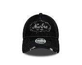 Womens Cap New Era - Branded Distress 9TWENTY A-Frame - Black