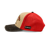 Cap Capslab - Hot Stuff Trucker - Come Visit Me In Hell Distressed - Sand / Red
