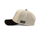 Cap Capslab - Tom & Jerry Trucker - Tom Line Art Suede Visor - Off White / Black