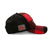 Cap Capslab - Tom & Jerry Trucker - Tom Grin Buffalo Check - Red / Black