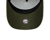 Cap New Era - MLB Suede Visor 9FORTY A-Frame - LA Dodgers - Stone / New Olive