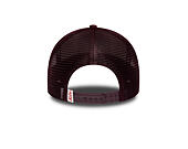 Cap New Era - Branded Cord Visor 9FORTY A-Frame Trucker - Maroon / Stone