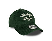 Cap New Era - MLB Cord Script 9TWENTY A-Frame - LA Dodgers - Cilantro Green