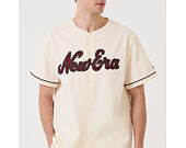 Tee New Era - Branded Straight Hem Jersey - Off White