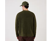 Sweater New Era - Branded Simple Knit Crew - New Olive