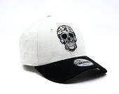 Cap New Era - Branded Skull Pack 9FORTY - Ivory / Black