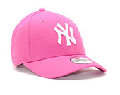 New Era League Basic New York Yankees Pink 9FORTY Child Strapback Kids Cap