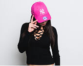 New Era Fashion Essential New York Yankees Pink/White 9FORTY Strapback Womens Cap