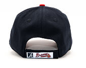 New Era 9FORTY The League Atlanta Braves Strapback Team Color Cap